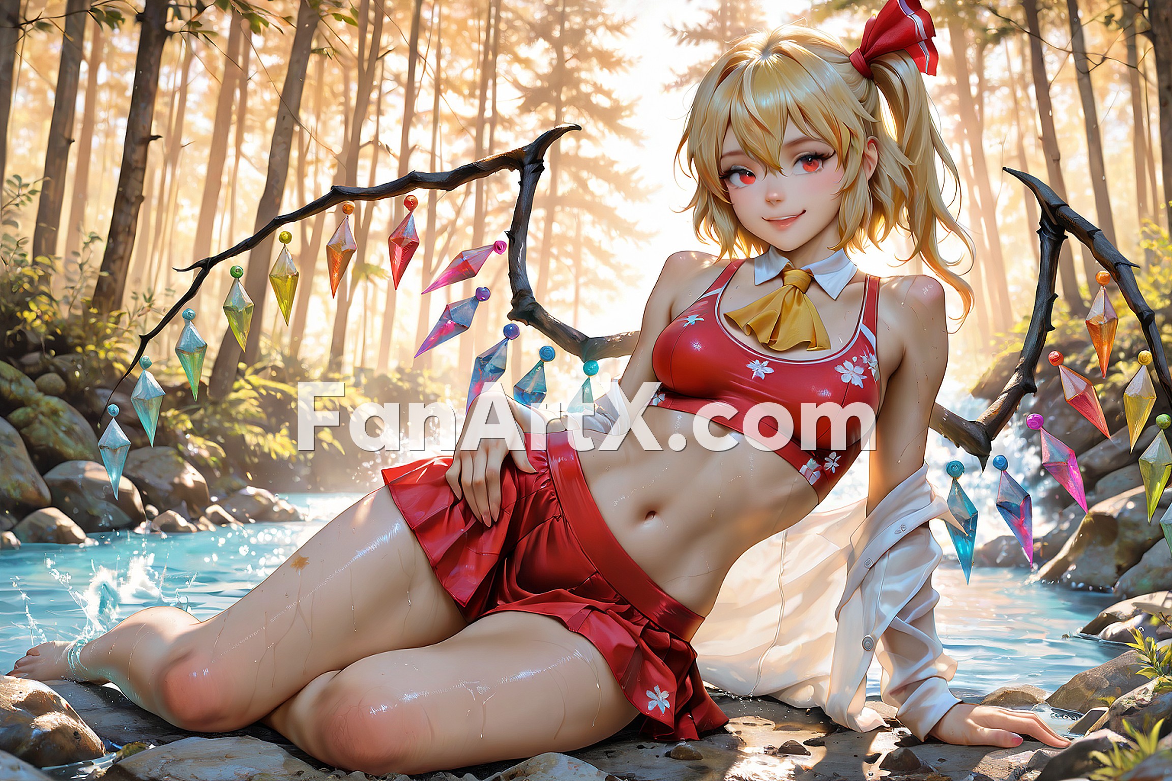 Flandre Scarlet Touhou Project Touhou Fanart 9113746